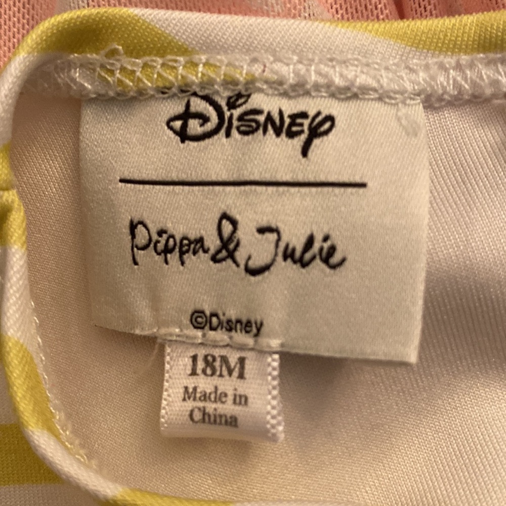 Disney Pippa & Julie Minnie dot & stripe dress - Picture 3 of 3
